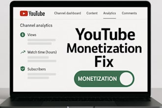 fix youtube monetization issues to get your channel approved