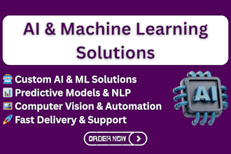 develop ai and machine learning solutions with python and nlp