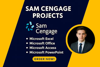 assist sam cengage project help microsoft excel, word, access and powerpoint