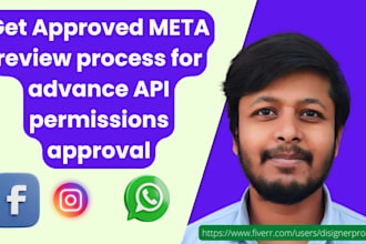 complete facebook app review process for advance API permissions approval