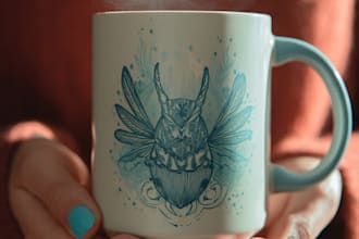 draw a mug or coffee mug design