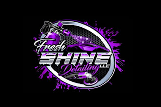 create wonderful and excellent detailing logo design