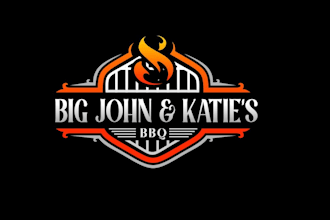 create exclusive and marvelous bbq logo design
