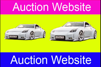 create multivendor auction website with bidding features