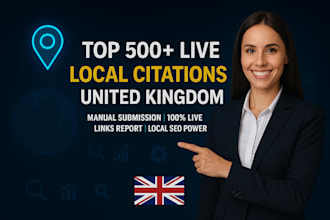 complete UK local citations service to skyrocket local SEO