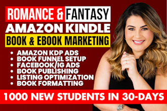 do amazon kindle book promotion, ebook marketing, book publishing amazon KDP ads