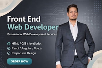 create a responsive website with HTML5, css3 and javascript