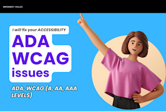 fix accessibility ada and wcag compliance issues on your site
