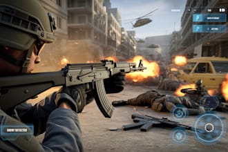 develop unity fighting game, multiplayer game, vr game, game prototype with ufe