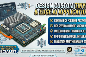 design custom tinyml and edge ai applications