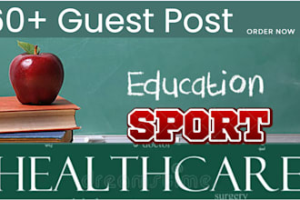 do high da sports guestpost health blogs education backlinks