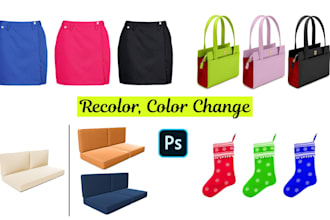 do photo color correction and color change