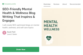 write engaging mental health blogs, articles, and ebooks