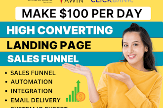 create high converting affiliate funnels in 24 hours
