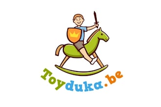 design awesome kids toy brand logo