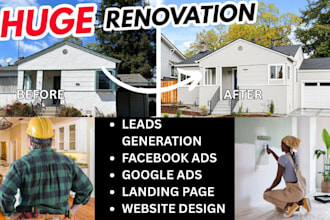 home remodeling lead, home renovation home improvement website