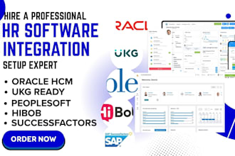 setup HR software oracle hcm ukg ready sap successfactors peoplesoft hibob