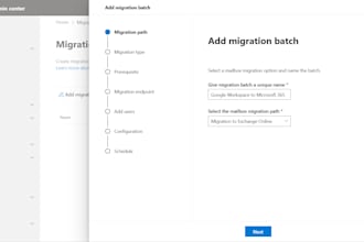 email migration to microsoft 365 from google, zoho, zimbra, vps, hosting