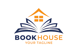 create exclusive and marvelous book store logo design