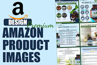 design amazon product listing images
