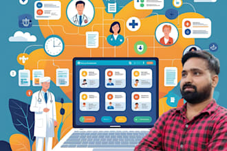 develop efficient hospital management software, clinic management software