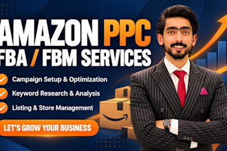 set up optimize and manage your amazon fba fbm PPC ads campaign