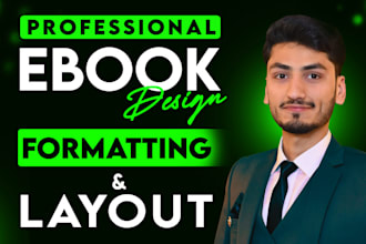 do book formatting and layout design for ebook and print