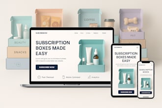 build, customize and optimize subbly website subscription, cratejoy subscription