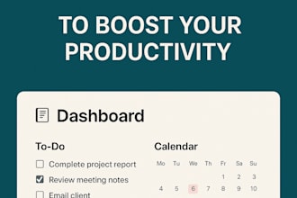 create aesthetic notion templates for productivity, planning, or business