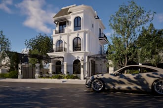 do 3d exterior visualization in twinmotion