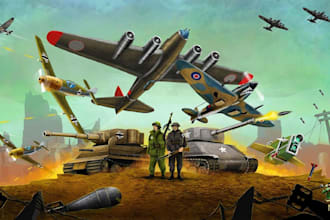 create and texture stylized 3d game assets, characters, weapon, and roblox model