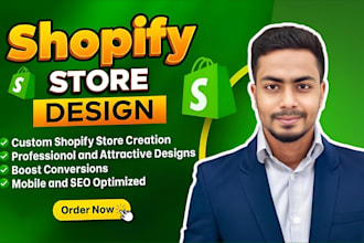 shopify store design revamp customize theme and manage shopify store