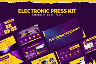 epk design electronic press kit music artist press kit music promotion one sheet