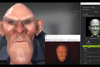 3d iclone,animate,rig animaze model,3d face expression,3d avatar