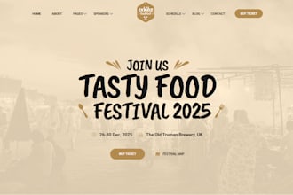 design a modern restaurant website, cafe, with online menu and ordering system