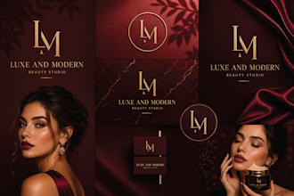 craft modern minimalist luxury logo design for your business