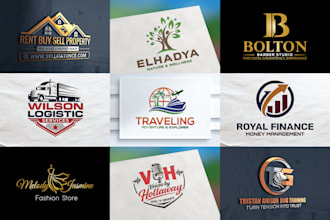 craft modern minimalist luxury logo design for your business