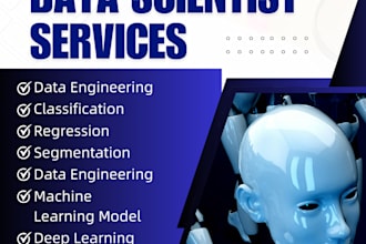 be your data scientist and data analyst