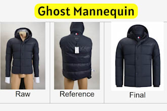 do edit ghost mannequin or invisible mannequin product photos
