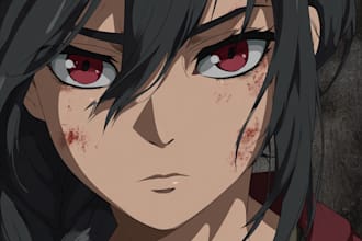 draw your japanese anime or manga style