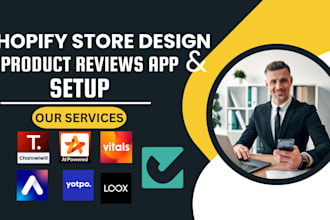 setup shopify store product review judge me loox yotpo air vitals ali trustoo