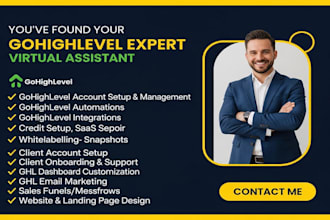 create gohighlevel websites, credit repair funnels, and white label saas