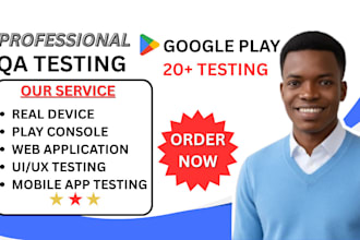 be your professional app tester for android and ios