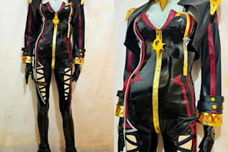 custom cosplay 3d modeling  armor sets and helmets 3d printed props and designs