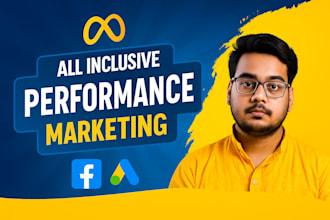 be your performance marketing and paid ads specialist for google and meta
