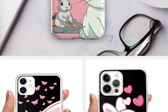 create unique and eye catching custom phone case designs