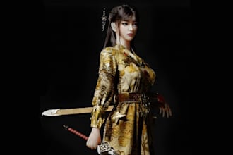 do 3d game character modeling 3d game character 3d character animation 3d model
