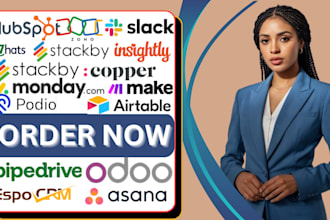 setup board automation integration monday com notion clickupcrm asana monday crm
