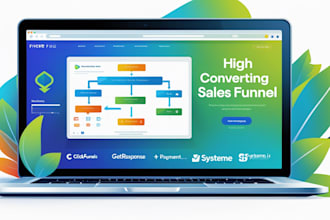 setup sales funnel in systeme io clickfunnels or getresponse