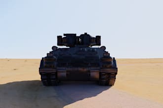 model 3d game assets in blender